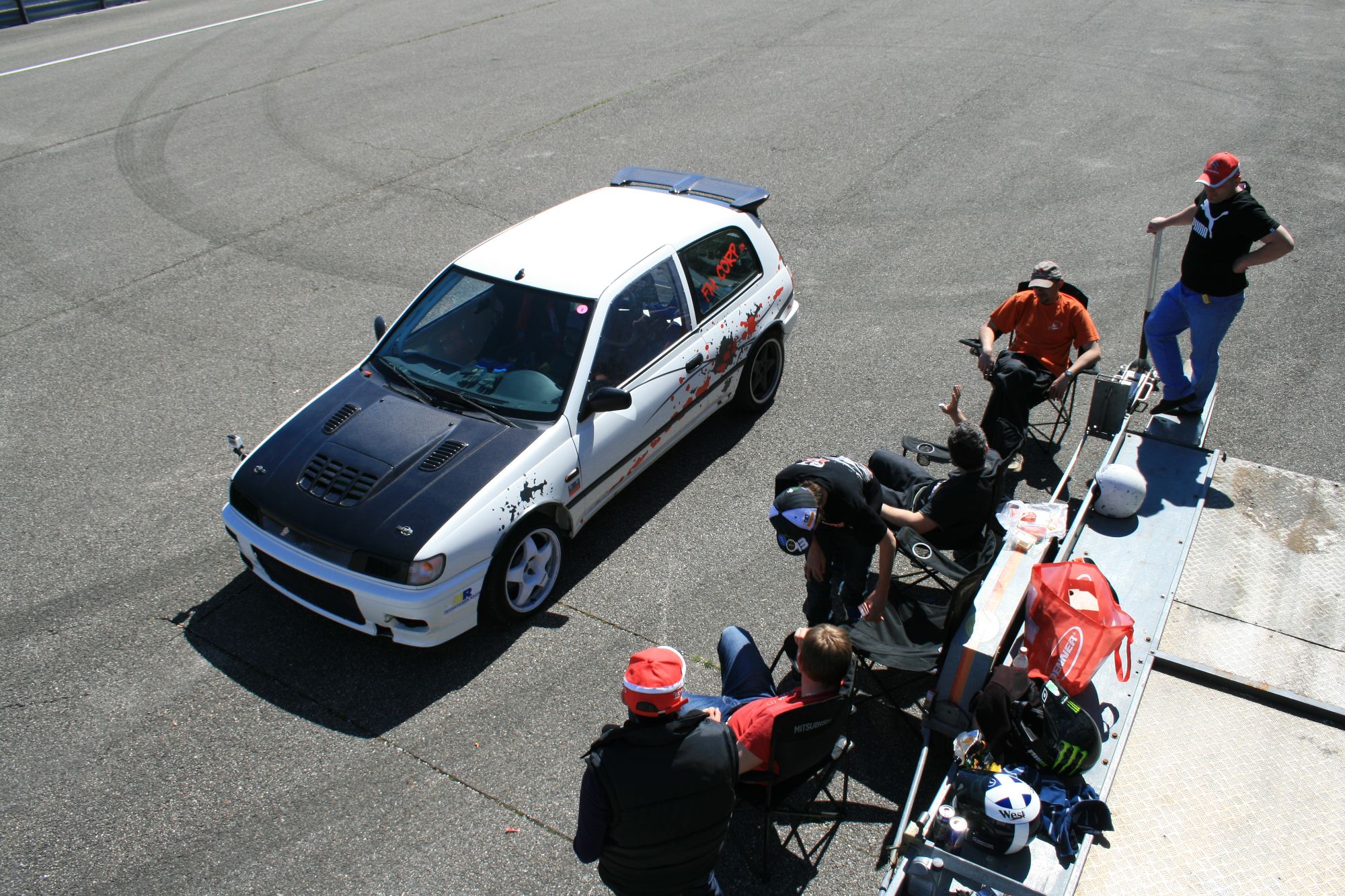 Sunny au circuit du Laquais