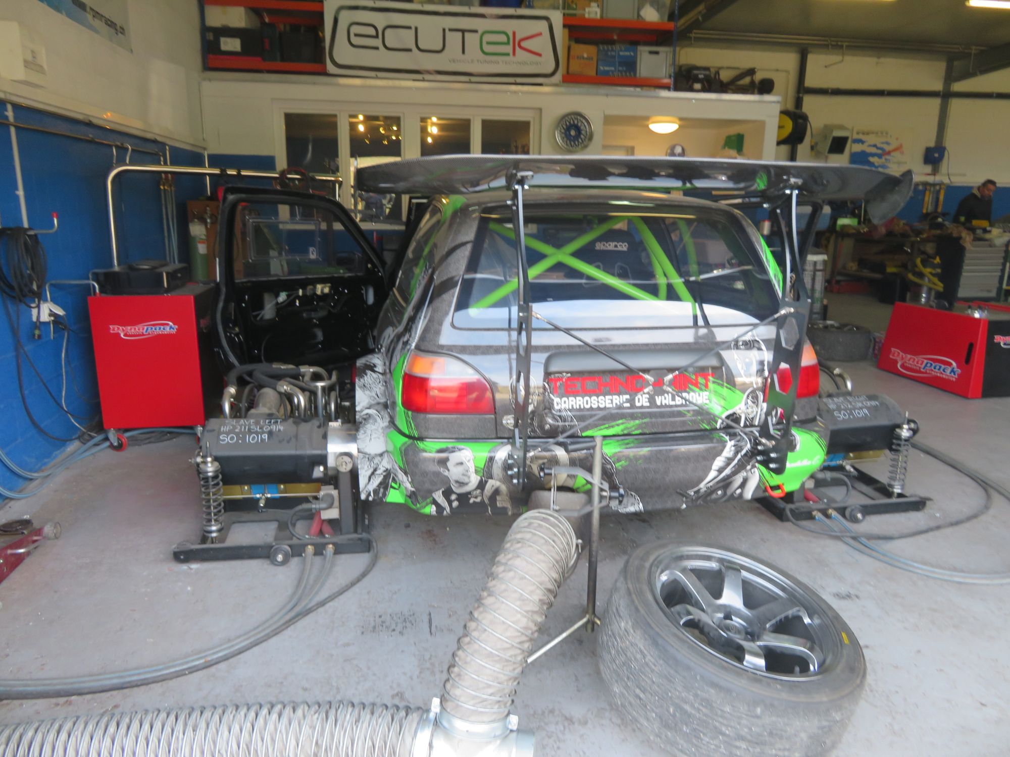 Réglage du 4x4 sur le Dynapack de RPM Racing