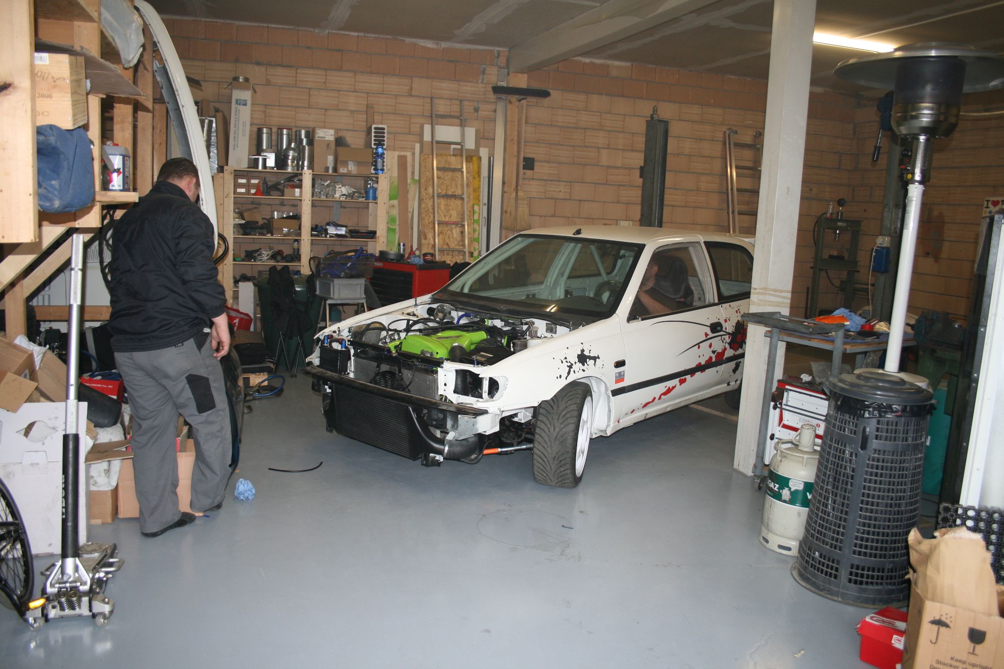 Nissan Sunny RB26 avant kit carrosserie