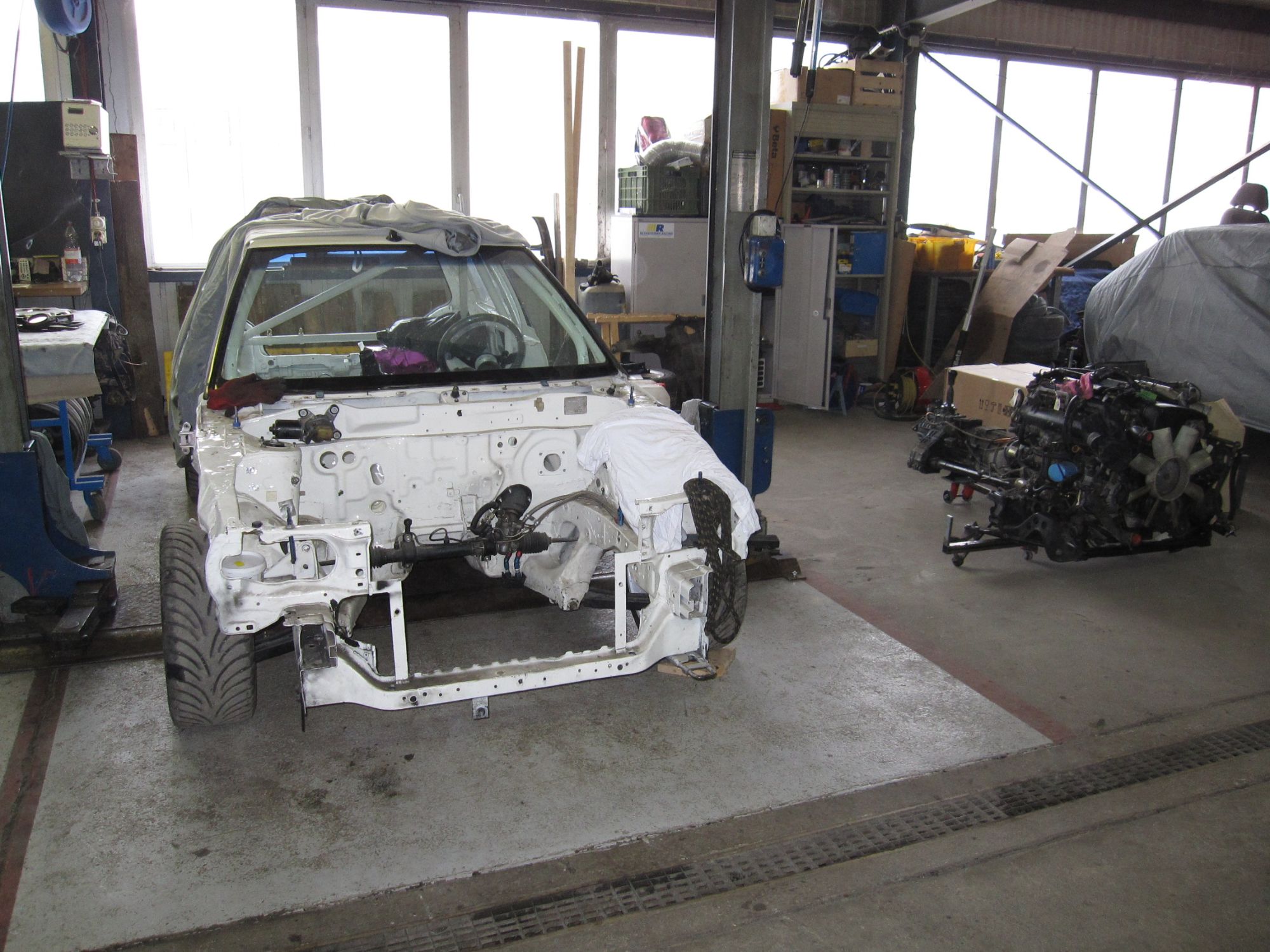 RB26 avant montage dans la Nissan Sunny