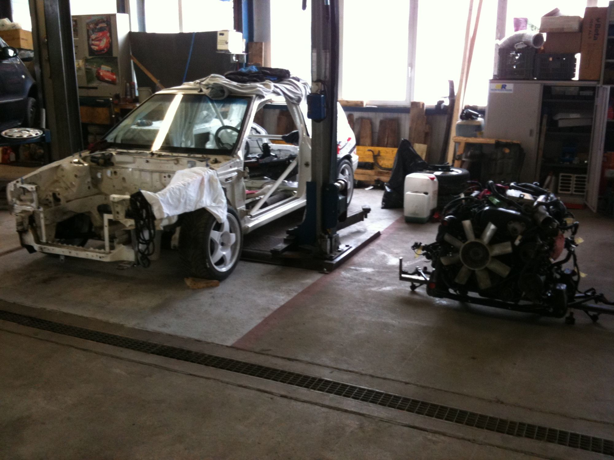 RB26 avant montage dans la Nissan Sunny